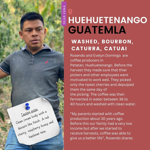 Dear Erna, Huehuetenango, Guatemala